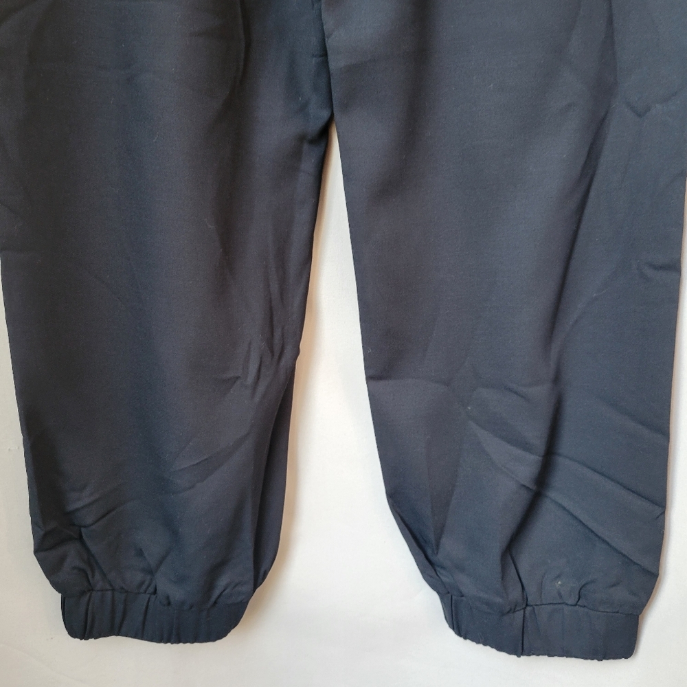 COS Wool Blend Crepe Pull On Jogger Pant Blue US 6 - Picture 8 of 13